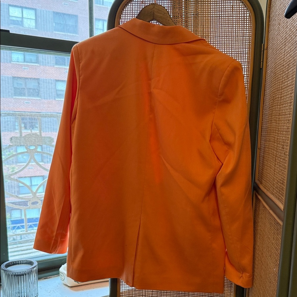 Steve Madden Bright Orange Blazer - Picture 4 of 4